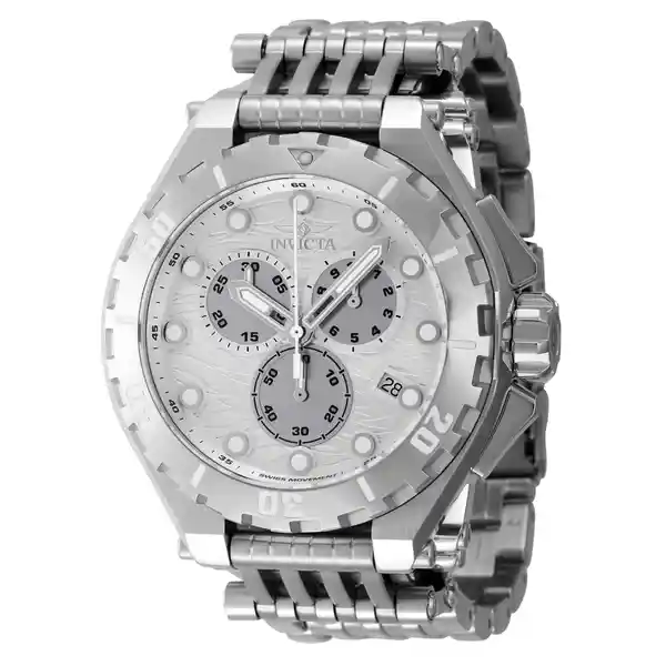 Reloj Masterpiece Hombre Plateado 44959 Invicta