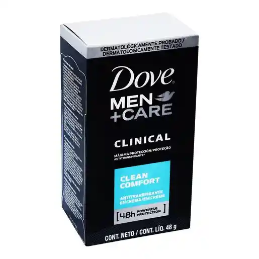 Dove Desodorante Clinical Clean Comfort en Crema