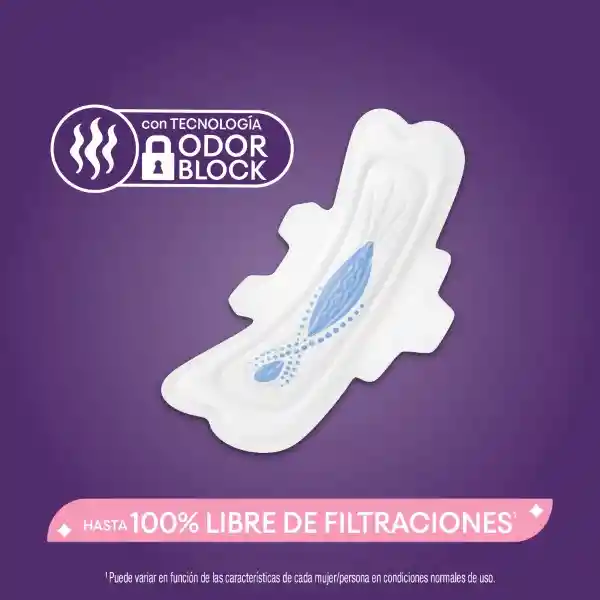 Toallas Higiénicas Femeninas Kotex Nocturna Ultraprotect 16 Und