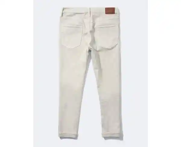 Jean Fashion Hombre Blanco Talla 34 x 32 American Eagle