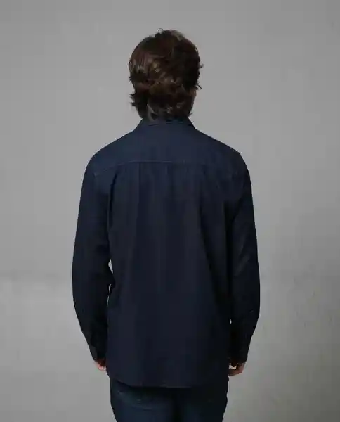 Camisa Hombre Azul M 110 G105_AZU194024 Rifle