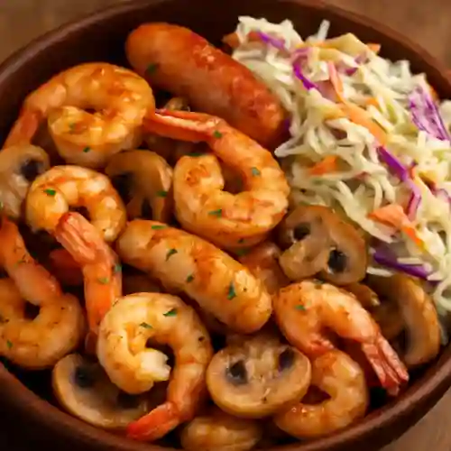 Bowl Camarones y Langostinos