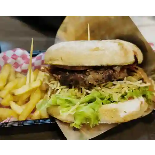 Hamburguesa sencilla