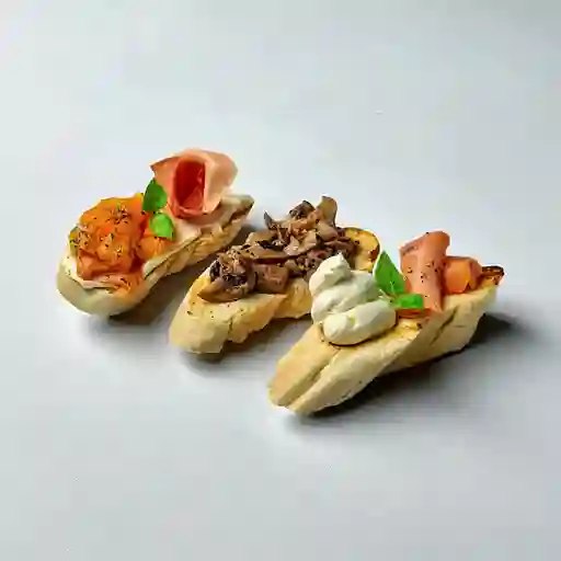 Trio de Bruschettas