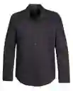 Camisa Carbon M/l Negro 1 Talla S Hombre Chevignon