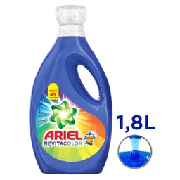 Ariel Revitacolor Detergente Líquido 1,8 L