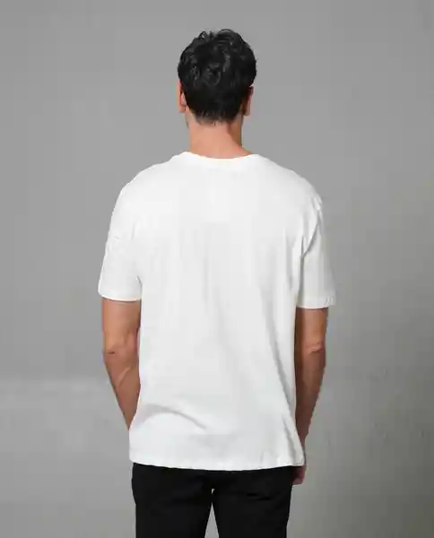 Camiseta Hombre Blanco Talla L 103G108_BLA110601 Rifle