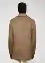 Abrigo Tinof Camel Talla XXL Hombre Mango