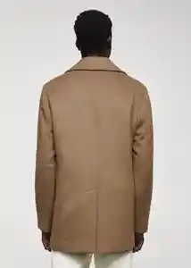 Abrigo Tinof Camel Talla XXL Hombre Mango