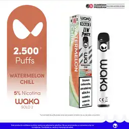 WAKA Vape Solo 2 Watermelon Chill-5% 2500 Puff