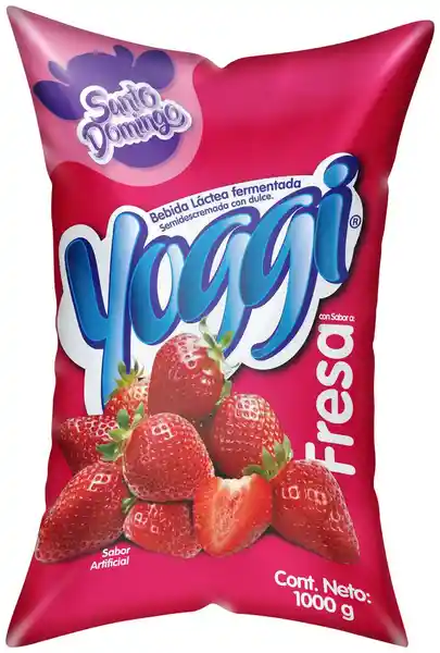 Santo Domingo Bebida Láctea Fresa