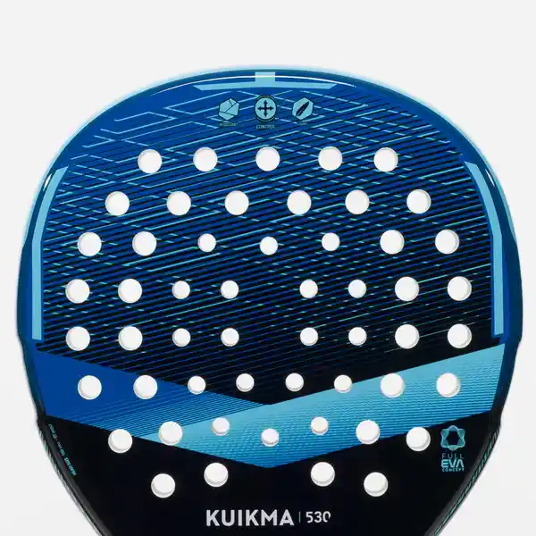 Kuikma Raquetas de Pádel Adulto Negro Azul Pr 530