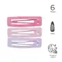 Miniso Hebilla Rectangular para Cabello Colorful