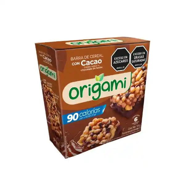Origami Barra de Cereal Cacao