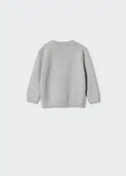 Jersey Koala Gris Claro Vigore Talla 69 Niños Mango