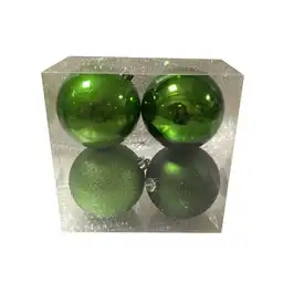 Finlandek Set Bolas Verde Pino Brillante Kids EG106