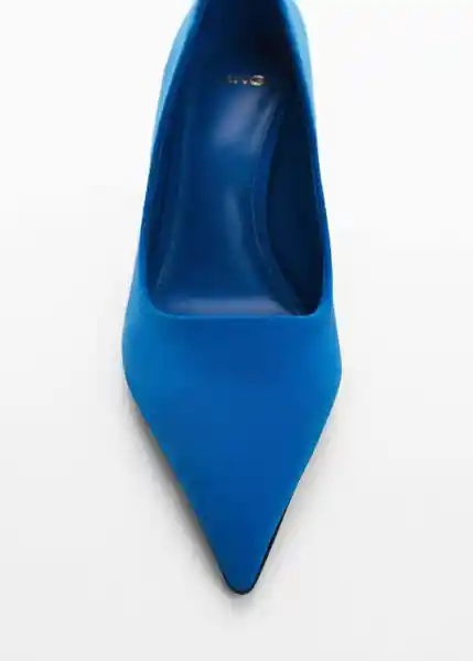 Zapatos Giround Azul Talla 36 Mujer Mango