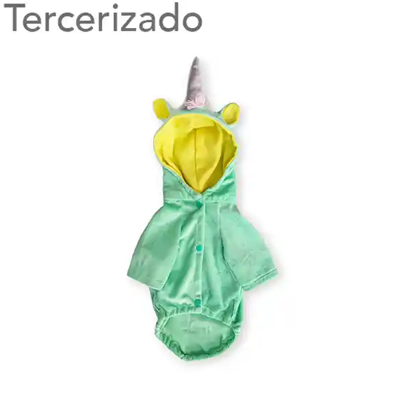 Disfraz Para Mascota Unicornio Menta XL