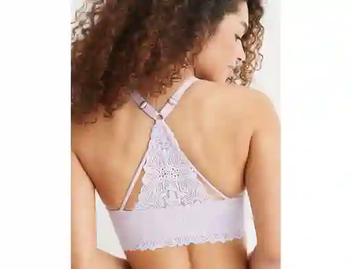 Brasier Aerie Morado Talla 34 C American Eagle
