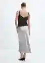 Top Kling Negro Talla 18 Mujer Mango
