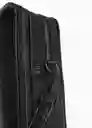 Bolso M Brasilia Negro Talla 99 Hombre Mango