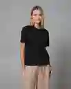 Camiseta Mujer Negro Talla L 202G011 Rifle