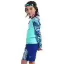 Camiseta Manga Larga Sunshine Breezy Palm Junior T. 8 Speedo
