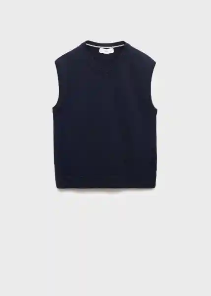 Chaleco Genio Navy Talla 06 Niños Mango