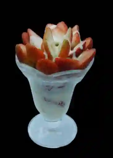 Fresas con Crema Pequeñas