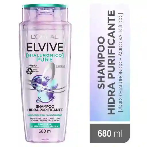 Elvive Shampoo Hidra Purificante