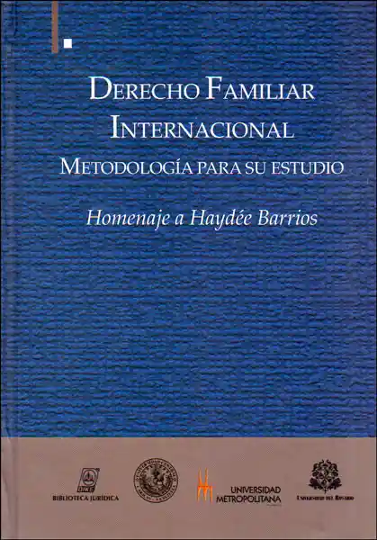 Derecho Familiar Internacional - VV.AA