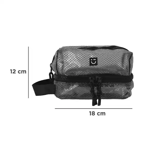 Cosmetiquera Unisex Serie Roja y Negro Miniso