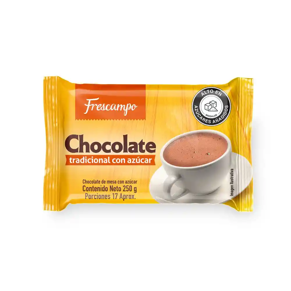 Tu Rappi Choco Chocolate Tradicional 250 Gr Frescampo - Rappi