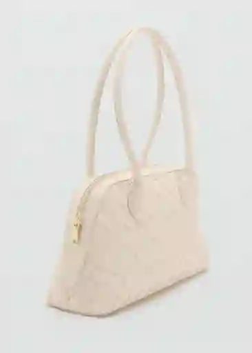 Bolso G Clavel Off White Talla 99 Mujer Mango
