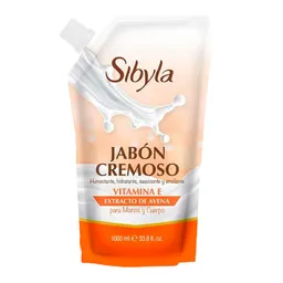 Sibyla Jabón Líquido Cremoso Extracto Avena