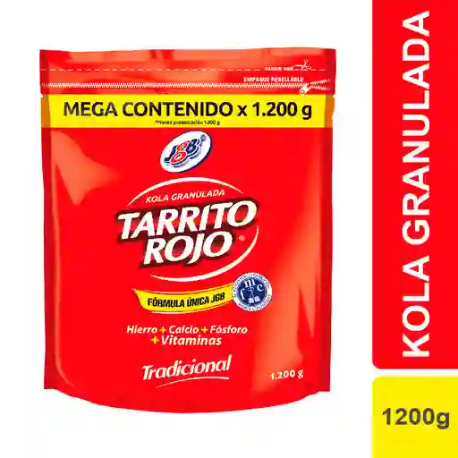 Tarrito Rojo Kola Granulada Tradicional
