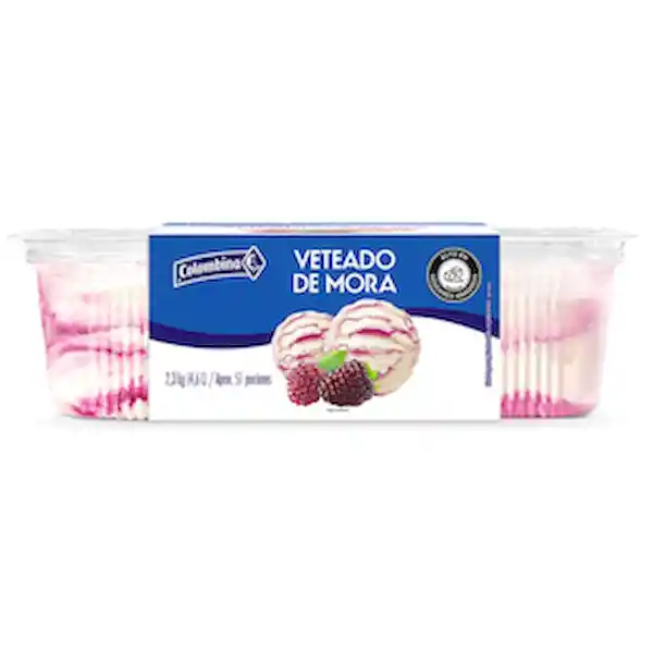 Colombina Helado de Mora Veteado