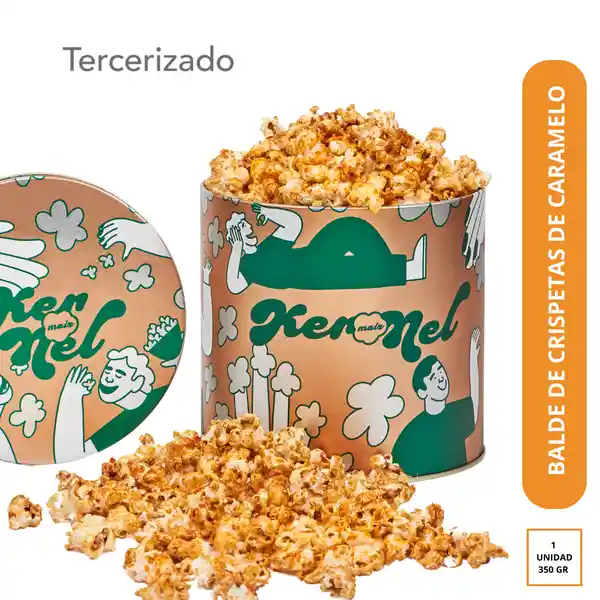 Kernel Maíz de Crispetas Caramelo Balde