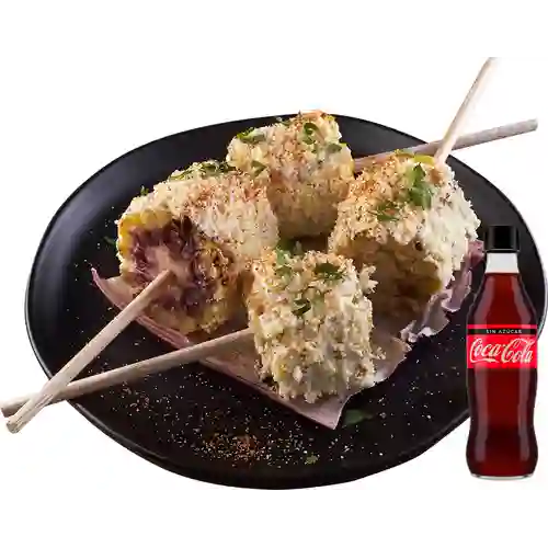 Combo Mazorquitas Asadas + Coca-Cola Sin Azúcar 350 ml
