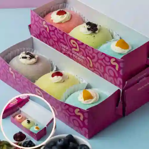 Caja X9 Mochis de Crema 