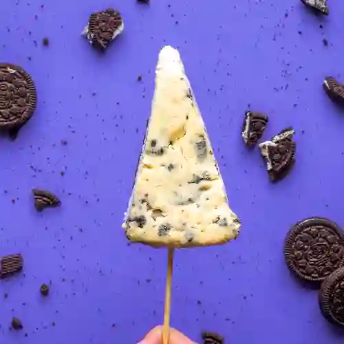 Paleta Natural con Oreo y Arroz Crispy