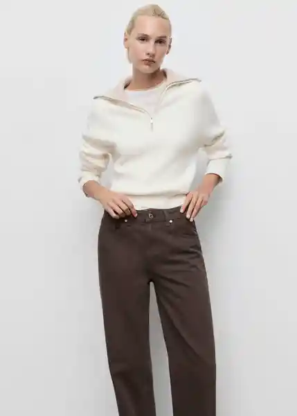 Jean Miami Chocolate Talla 32 Mujer Mango