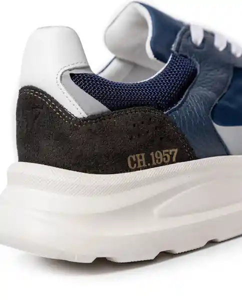 Tenis Runner Blue Azul Marino Ultraoscuro Talla 40 Chevignon