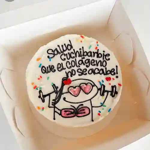 Mini Pastel - Salud Cuchibarbie