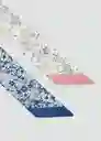 Pañuelo Aitana Rosa Talla 99 Mujer Mango