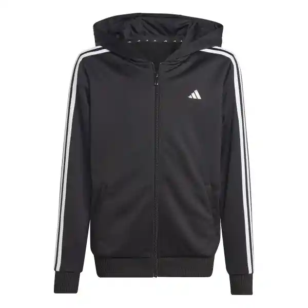 Adidas Chaqueta U Tr-Es 3s Fzhd Niño Negro Talla XL HY1102