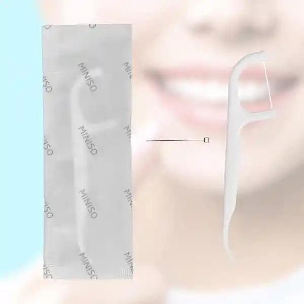 Hilo Dental Liso y Delgado Con Paquetes Individuales Miniso