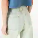 Jean Tiro Alto Bota Recta Azul Talla 10 - 717199