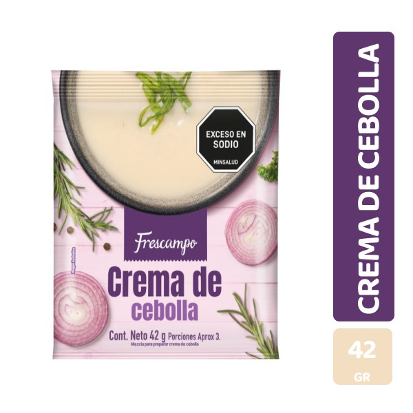 Frescampo Crema de Cebolla Mezcla Para Preparar 42 g