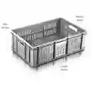 Estra Caja tr Fondo Lineal Pared Gris 60 x 40 x 18.5 F00870